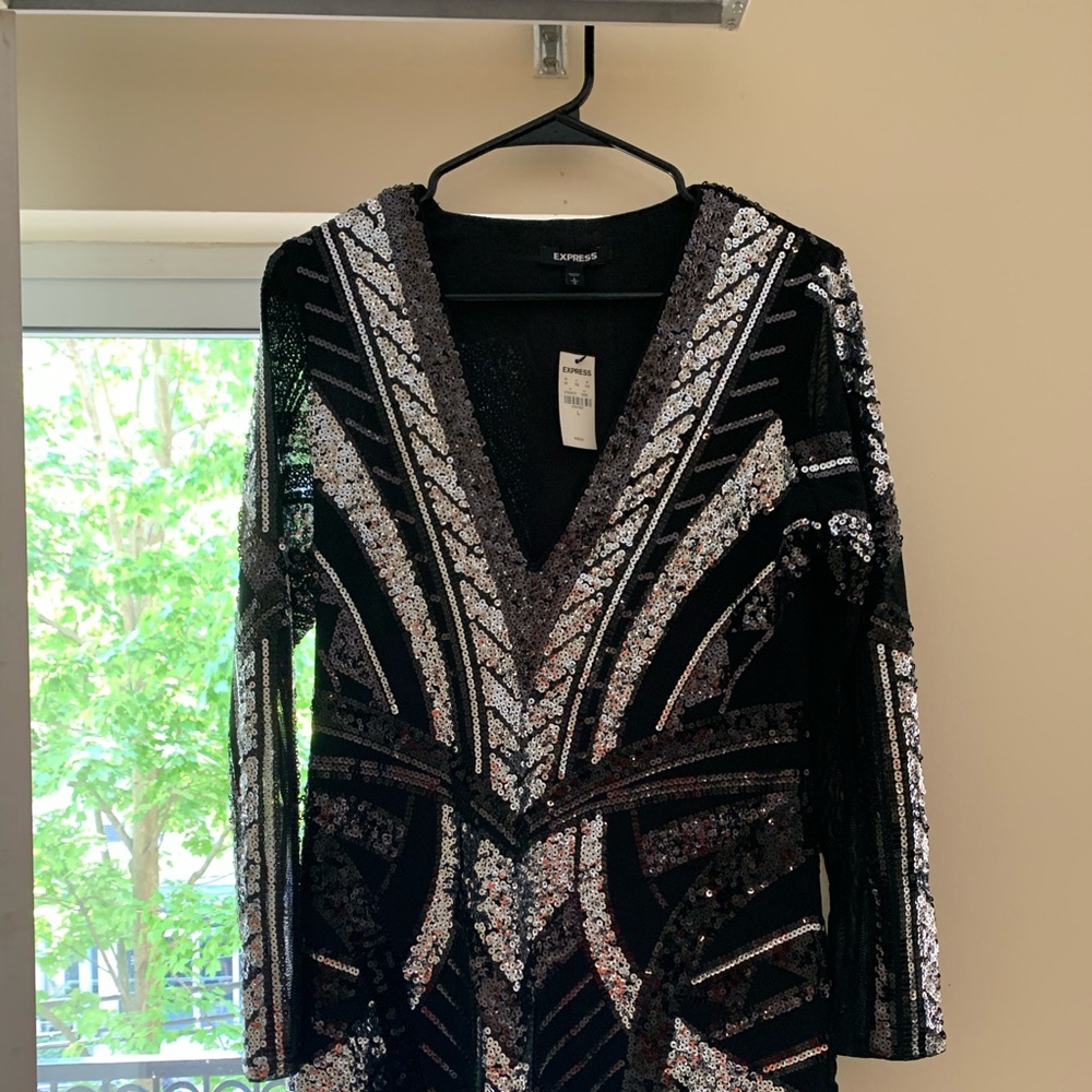 Express Sequin Dress